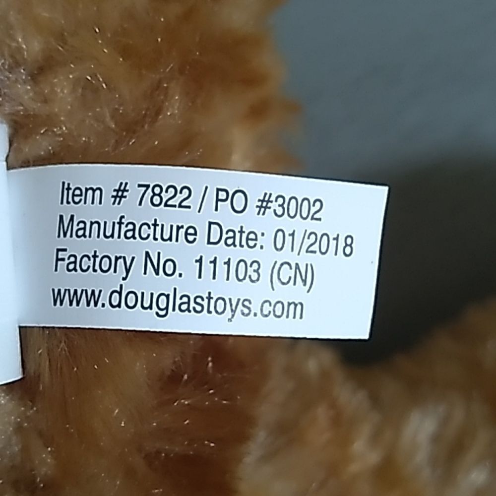 DOUGLAS The Cuddle Toy Bear. - Picture 4 of 4
